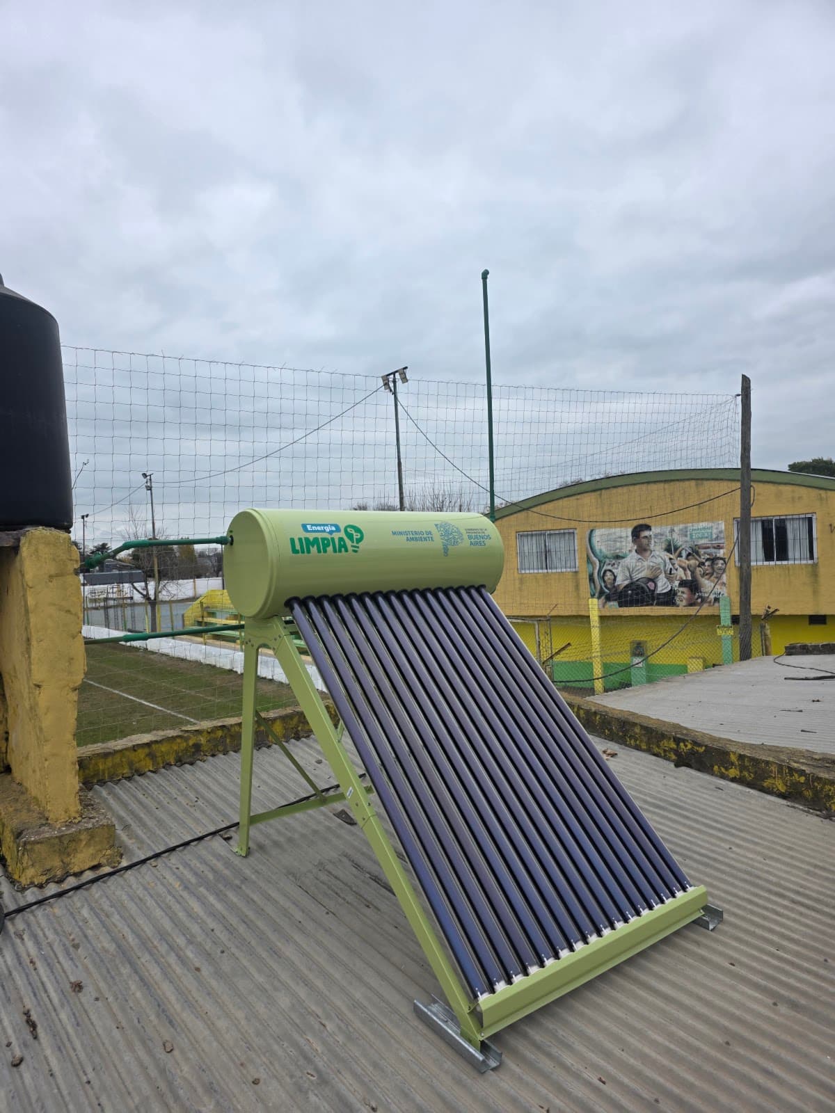 Instalación solar - Club Mandarinas
